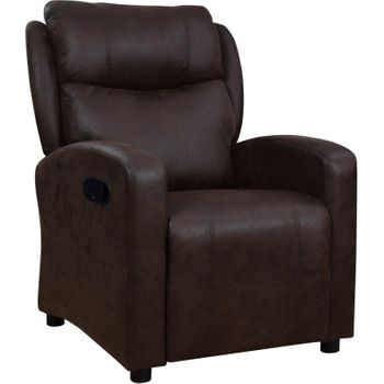 Butaca Relax Cuba Reclinable Manual 107 X 87 X 98 Cm Chocolate