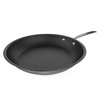 Sartén Polka Classy 24 Bucket Steel. Diámetro 24 Cm, Acero Inoxidable 18/10, Revestimiento Antiadherente, Mango Remachado, Apta Para Todo Tipo De Cocinas, Placa De Inducción 175cm