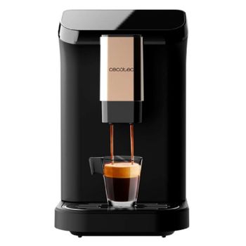 Cafetera Superautomática Cremmaet Macchia Black Rose. 1350 W, Thermoblock, Bomba De Presión De 19bars, Sistema Plug&play, Depósito De Café Con Molinillo Integrado, Limpieza Automática