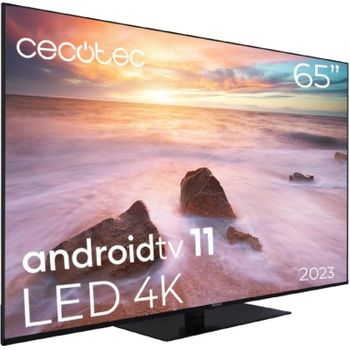 Televisor Led 65" Smart Tv A2 Series Alu20065z Cecotec. 4kuhd,android11,diseñosinmarco,peana,memc,dolbyvisionydolbyatmos,hdr10,2altavocesde10w,modelo2023