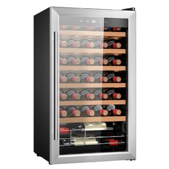 Vinoteca Bolero Grandsommelier 34030 Inox Compressor Cecotec