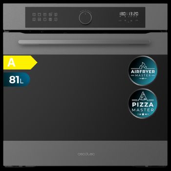 Horno Integrable Airfryer Matt De 81l De Capacidad, 11 Funciones Con Airfryer Master, Pizza Master, Steam Asisst, Steam Easyclea