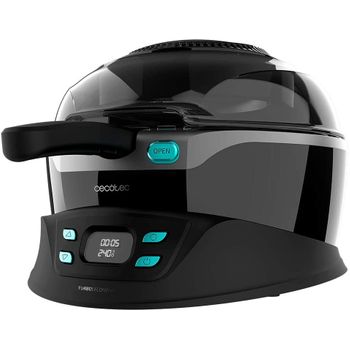 Cecotec Freidora de Aire sin Aceite de 7 L Air Fryer Cecofry Mist 7000.  1700 W, 4 en 1: Freidora, Vaporera, Fermentador y Deshidratador, Capacidad  de