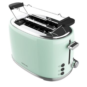 Cecotec Toast&Taste 1600 Retro Double Tostadora Doble Ranura 1630W