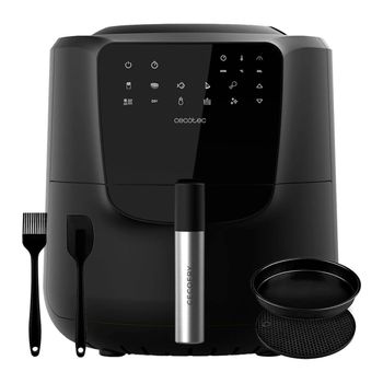 Cecotec Freidora de Aire sin Aceite de 6 L con Ventana Air Fryer Cecofry  DuoHeat 6000.