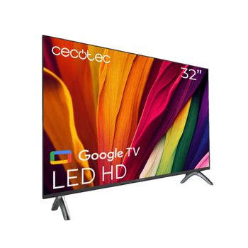 Televisor Smart Tv Cecotec Tv Led A4 Series Alh50032 32'' Hd Google Tv E Negro