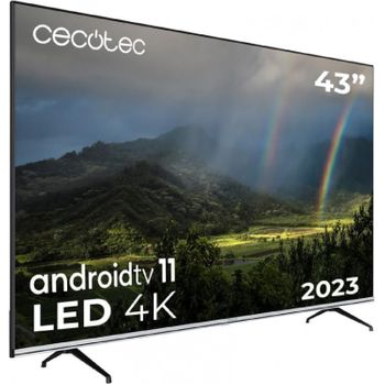 Televisor Qled 55 Smart Tv V1 Series Vqu10055. 4k Uhd, Android 11, Diseño  Frameless, Memc, Dolby Vision Y Dolby Atmos, Wide Color Gamut Cecotec con  Ofertas en Carrefour
