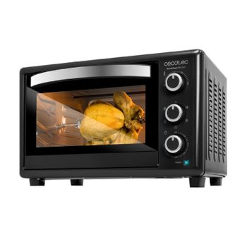 Cecotec Horno Convección de Sobremesa de 60 Litros Bake&Toast 6090 White  Gyro. 2200 W, Luz Interior, 12 Funciones, Temperatura hasta 230º, Puerta de  doble Cristal, Incluye Rustidor Giratorio : : Hogar y cocina