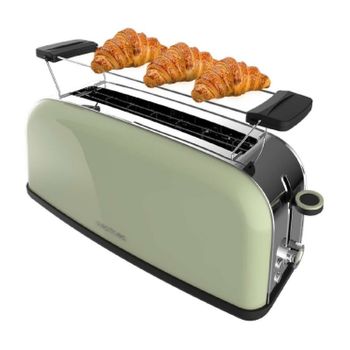 Tostador Vertical Toastin Time 850 Green Long Cecotec