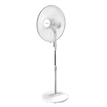 Ventilador Energysilence 600 Max Flow, 70 W, 18 Pulgadas (45 Cm), 6 Aspas, Motor De Cobre, 3 Velocidades, Oscilación 75º, Altura Regulable