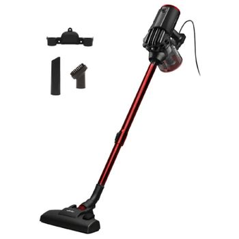 Aspiradora Vertical 2 En 1 Con Cable Thunderbrush. 600 W, Escoba Y De Mano, Tecnología Ciclónica Sin Bolsa, Filtro Alta Eficiencia, Bajo Consumo, Radio De Acción 6m, Depósito 500ml