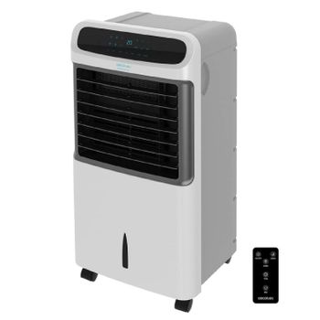 Climatizador Evaporativo Portátil Frío Energysilence Puretech 5500. 80 W,3 En 1: Frío, Ionizador Y Ventilador, 12 L, 3 Velocidades, Mando A Distancia, Pantalla Lcd, Caudal De Aire 500 M3/h