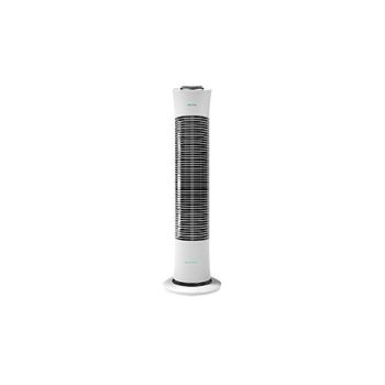 Ventilador De Torre Con Temporizador Energysilence 6090 Skyline. 45 W, 30'' (76 Cm) De Altura, Control Mecánico, Oscilante, Motor De Cobre, 3 Velocidades, Blanco