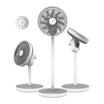 Ventilador de pie W1250 metal Negro