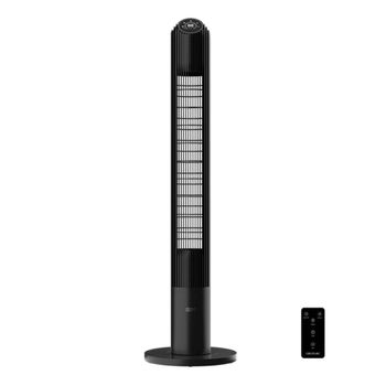Ventilador De Torre Cecotec Energysilence 9150 Skyline Smart Design 45w Táctil Negro 116 Cm