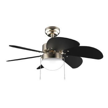 Ventilador De Techo Con Luz Energysilence Aero 365 Gold&wood Cecotec