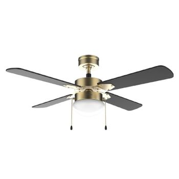 Ventilador De Techo Con Luz Energysilence Aero 450 Goldblack Cecotec