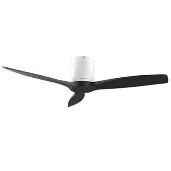 Ventilador De Techo Sin Luz Energysilence Aero 5500 Aqua White&black Connected Cecotec