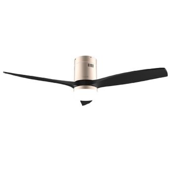 Ventilador De Techo Con Luz Energysilence Aero 5600 Aqua Goldblack Connected Cecotec