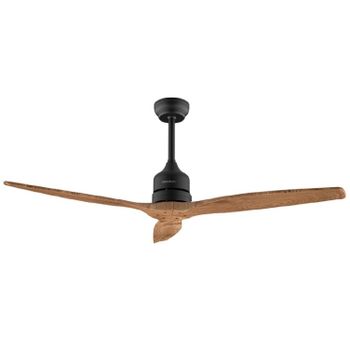 Ventilador De Techo Cecotec Energysilence Aero 5270 40w Negro/madera Ø132 Cm