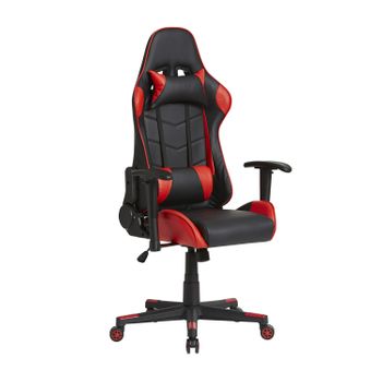 Sillon De Oficina Profesional Rojo,alto 83 Cm, Ancho 52cm, Altura Silla 130, Reclinable 180