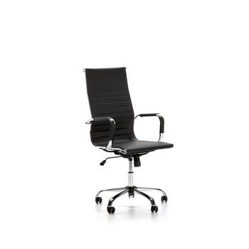 Sillon De Oficina Elevable Y Reclinable Nixon Tapizado Negro con Ofertas en  Carrefour