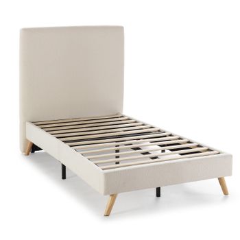 Cama Canapé Hidráulica Cuero Sintético Blanco 120x200 Cm Vidaxl con Ofertas  en Carrefour