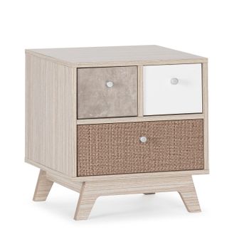 Mueble De Salón De Melamina De Madera Homcom 153,6x25x42 Cm-natural con  Ofertas en Carrefour