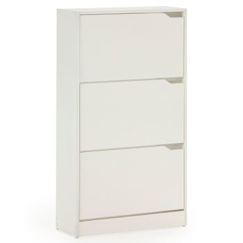 Mueble Zapatero Ángel 3 Puertas Color Blanco