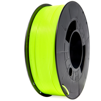 Filamento 3d Pla - Diamro 1.75mm - Bobina 1kg - Color Amarillo Fluorescente