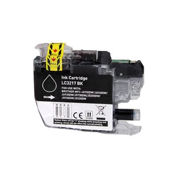 Brother Lc3217 Negro Cartucho De Tinta Generico - Reemplaza Lc3217bk