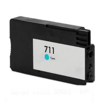 Hp 711 Cyan Cartucho De Tinta Generico - Reemplaza Cz130a