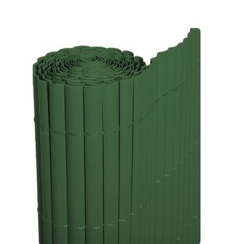 Cañizo Pvc Media Cara Verde |  Rollo 2x3 Metros| Bonerva