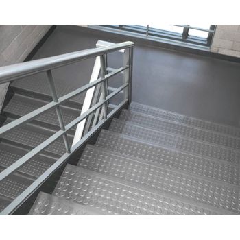 Pavimento Círculos Gris 3mm 1,00x15 Metros Rollo| Lestare