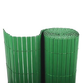 Cañizo Pvc Doble Cara Verde |  Rollo 1x3 Metros| Bonerva