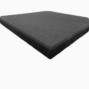 Lestare | Loseta De Caucho 1000x1000x10 Mm Negra