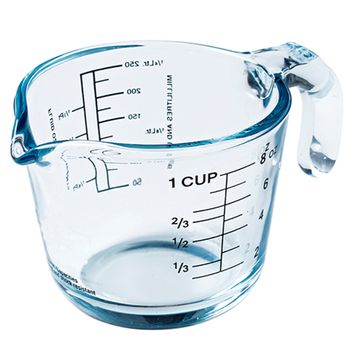 Jarra Medidora 0,5l Borosilicato Mediterráneo