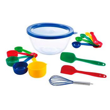 Set De Utensilios Para Cocina Benetton Rainbow (14 Pcs)