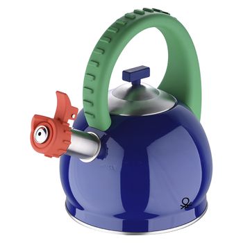 Tetera 3 Litros Acero Inoxidable Benetton  2,8 L Azul