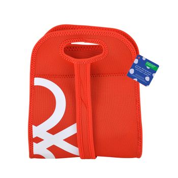 Bolsa Almuerzo 22.5x14x27cm Neopreno Rojo Rainbow Be