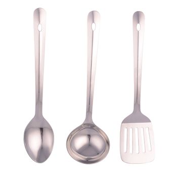 Set 3 Pc Utensilios Cocina Acero Inoxidable Energy