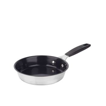 Sartén de Acero Inoxidable 16 BY Carrefour Bones MASTERPRO | Ofertas ALESSI Online cm