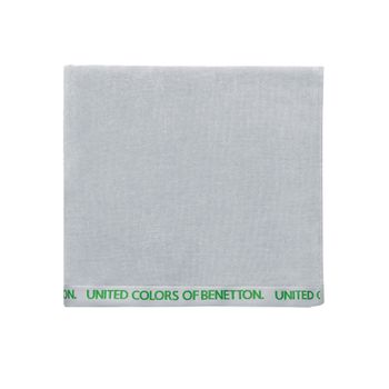 Toalla De Playa 90x160 380gsm 100% Algodón Velour Gris Benetton