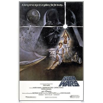 Maxi Poster Star Wars Retro Cartel