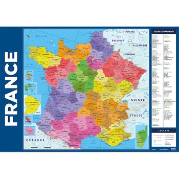 Vade Escolar Carte De France 2017