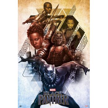 Poster Marvel Pantera Negra