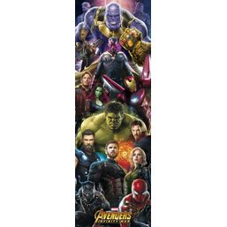 Poster Puerta Marvel Avengers Infinity War