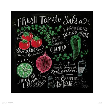 Print 30x30 Cm Lily & Val Fresh Tomato Salsa