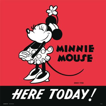 Print 30x30 Cm Disney Minnie 90