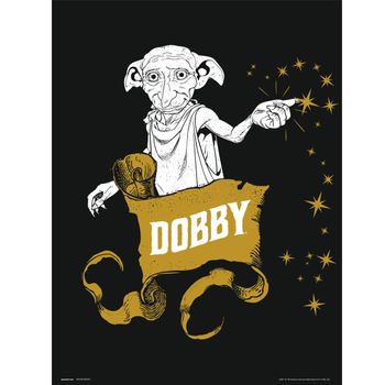 Print 30x40 Cm Harry Potter Dobby